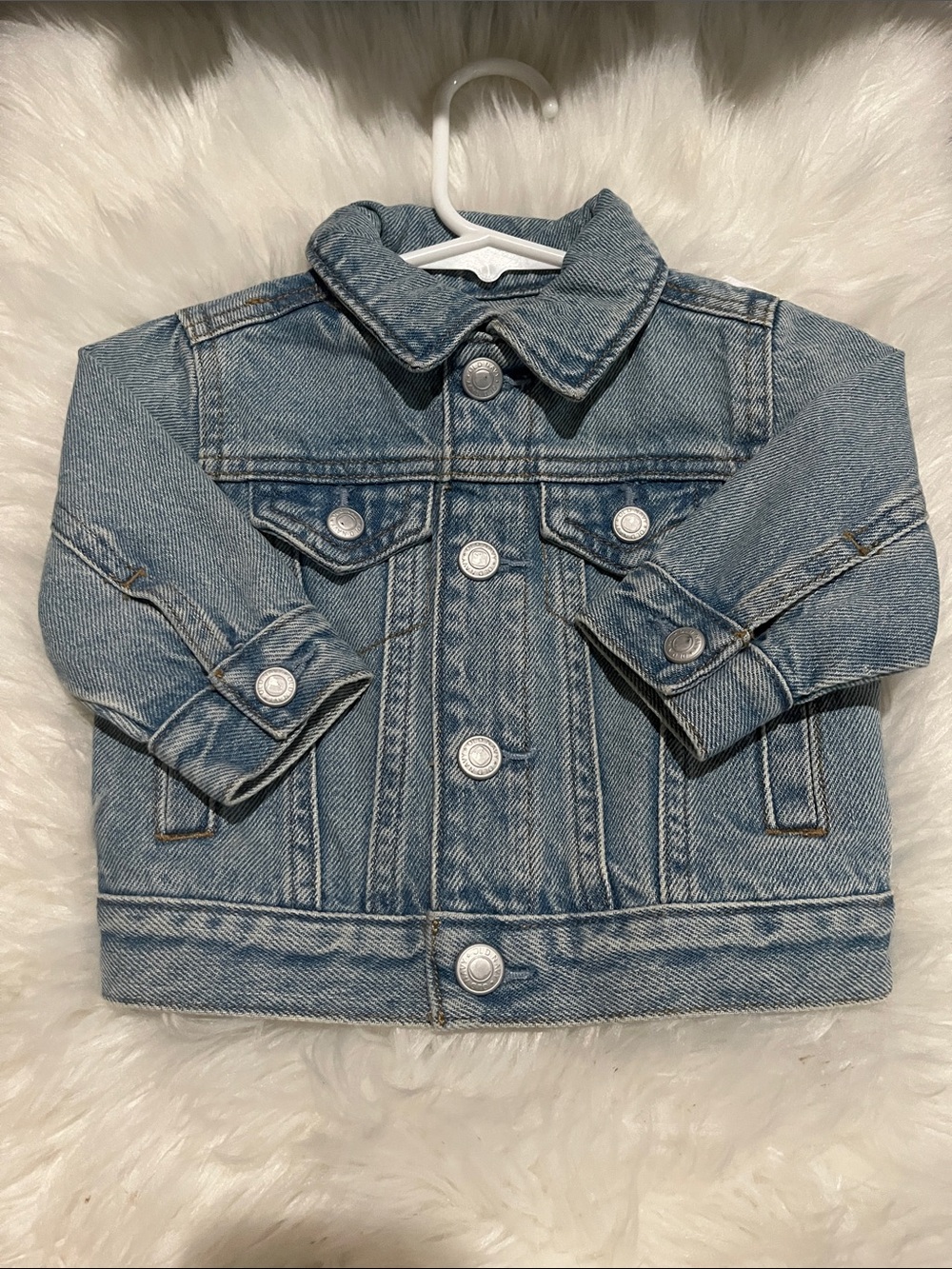 Old Navy Light Blue Denim Jacket for Kids